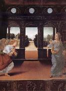 LORENZO DI CREDI The Anunciaction oil painting reproduction